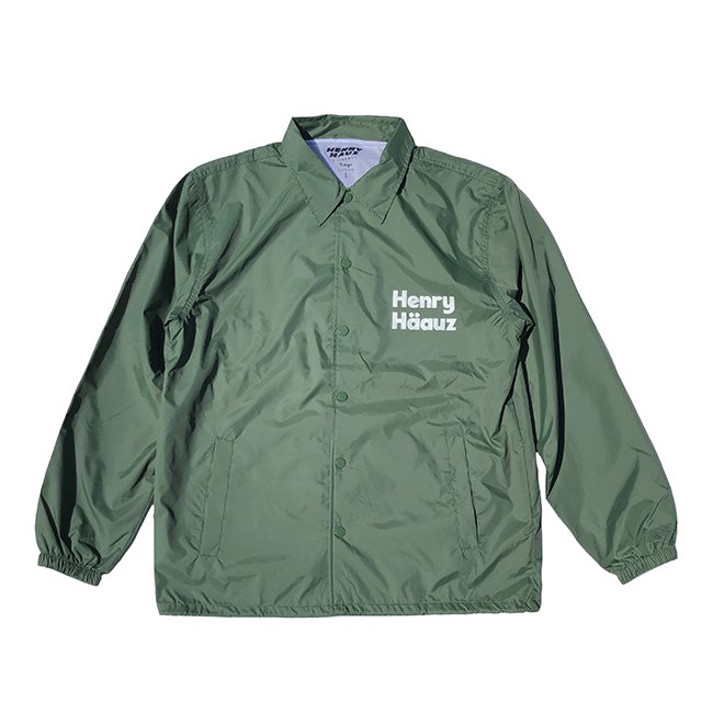 ROUGH AND RUGGED/HENRY HAUZ COACH JACKET（フォレストグリーン 