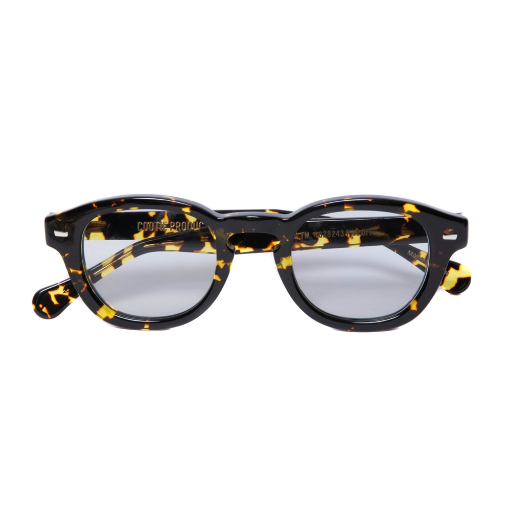 COOTIE PRODUCTIONS/Raza Glasses（トートイズ/ライトグレー）［眼鏡