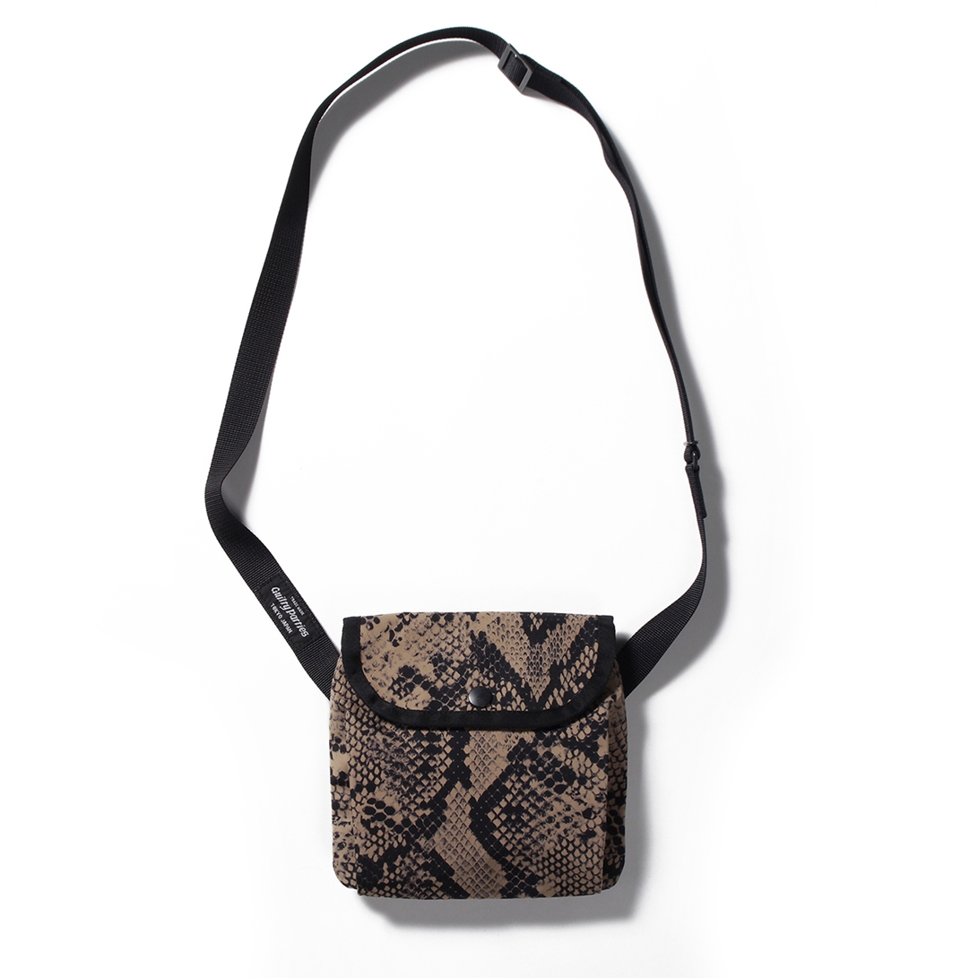 WACKO MARIA/PYTHON SHOULDER POUCH（ベージュ）［パイソンショルダー ...