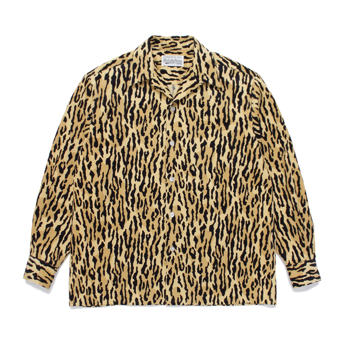 wacko maria leopardシャツ