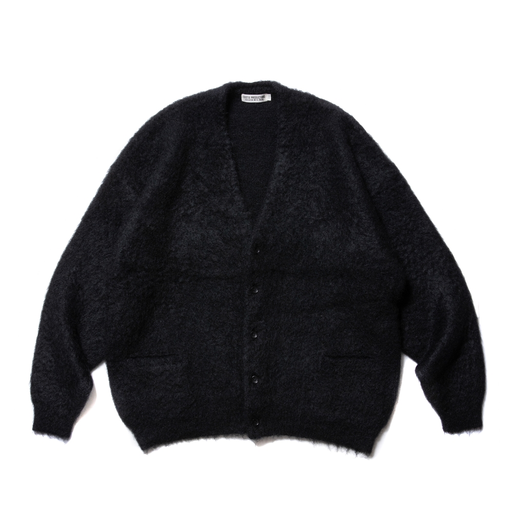 COOTIE PRODUCTIONS/Mohair Cardigan（ブラック）［モヘアカーディガン ...