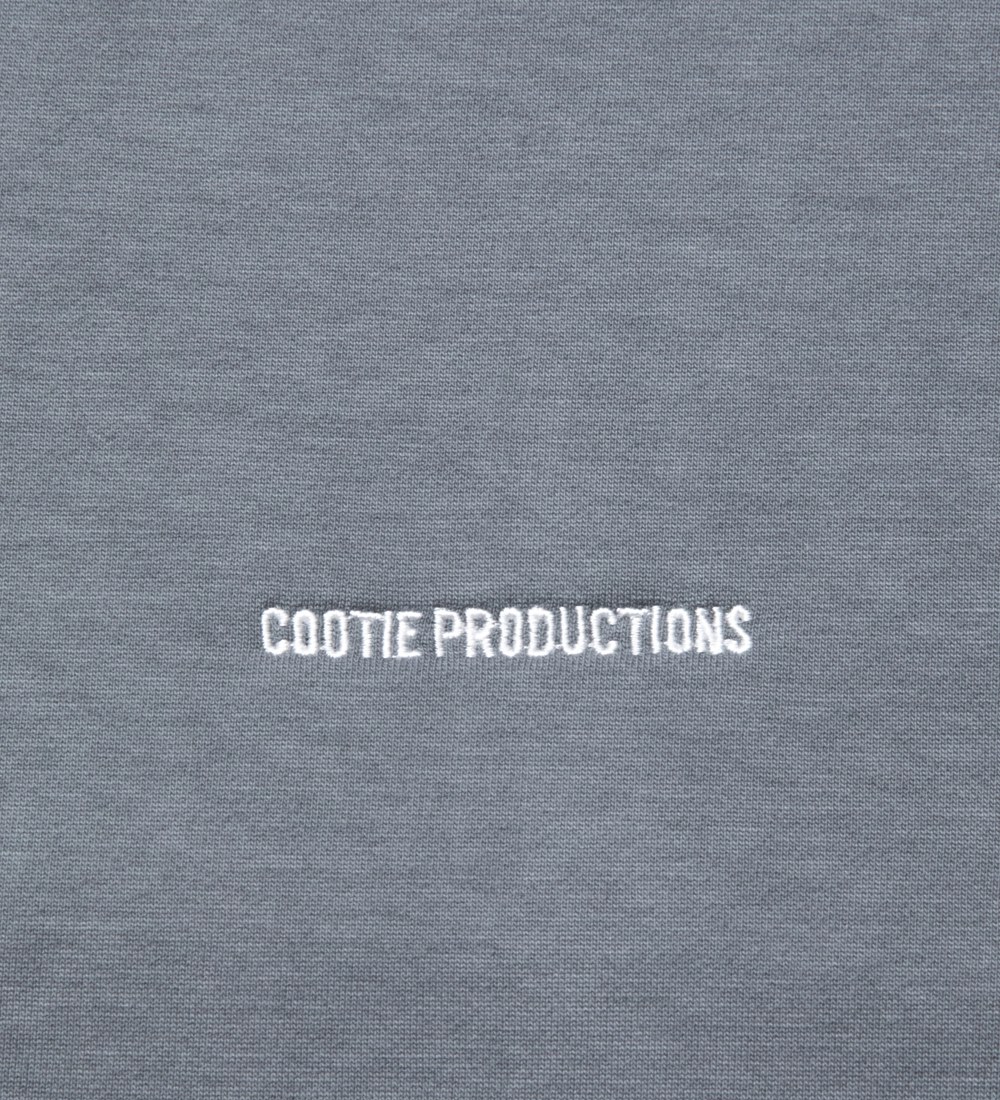 画像: COOTIE PRODUCTIONS/Supima Cotton Sweat Oversized L/S Tee（グレー）［スウェットオーバーサイズ長袖T-21秋冬］