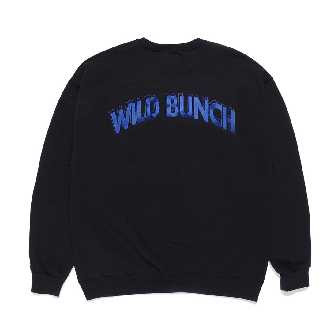 WACKO MARIA/WILD BUNCH / SWEAT SHIRT（TYPE-2）（ブラック）［クルー ...