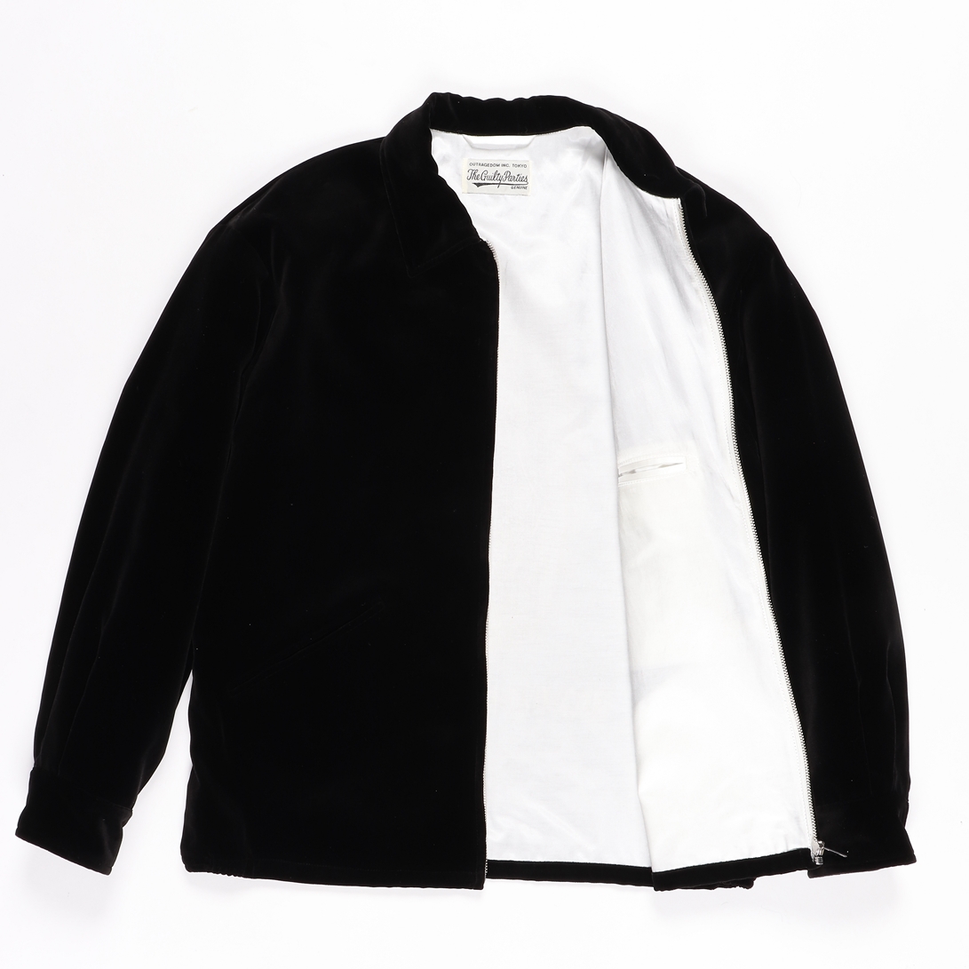 WACKO MARIA/VELVET VIETNAM JACKET（TYPE-1）（ブラック 