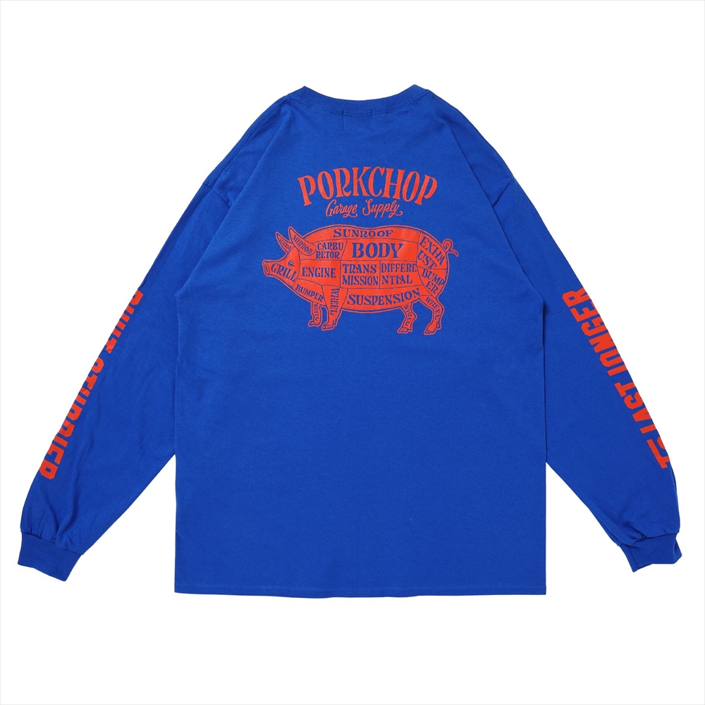 PORKCHOP PORK BACK TEE - Tシャツ/カットソー(半袖/袖なし)