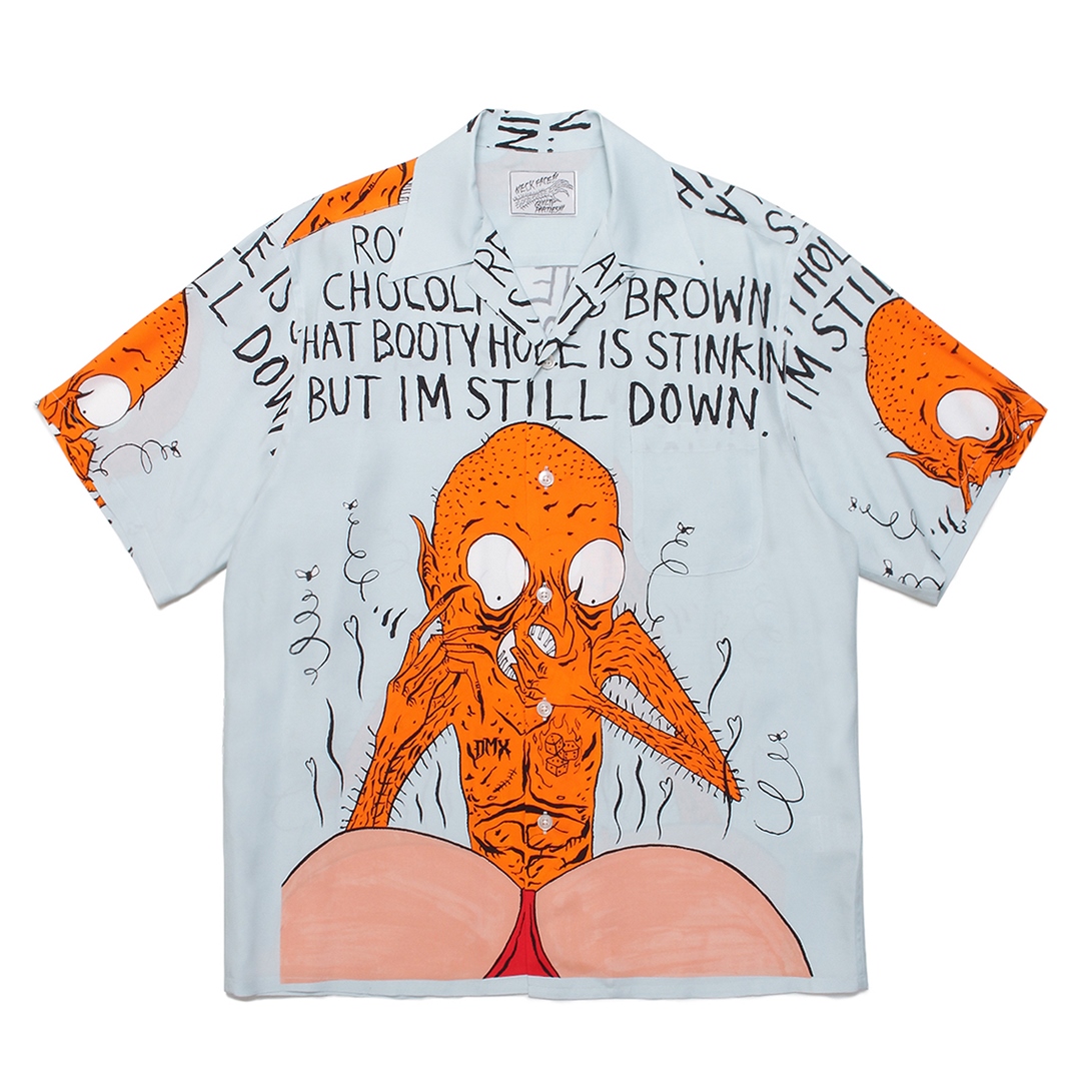 WACKO MARIA/NECKFACE / HAWAIIAN SHIRT（TYPE-4）（ミント 