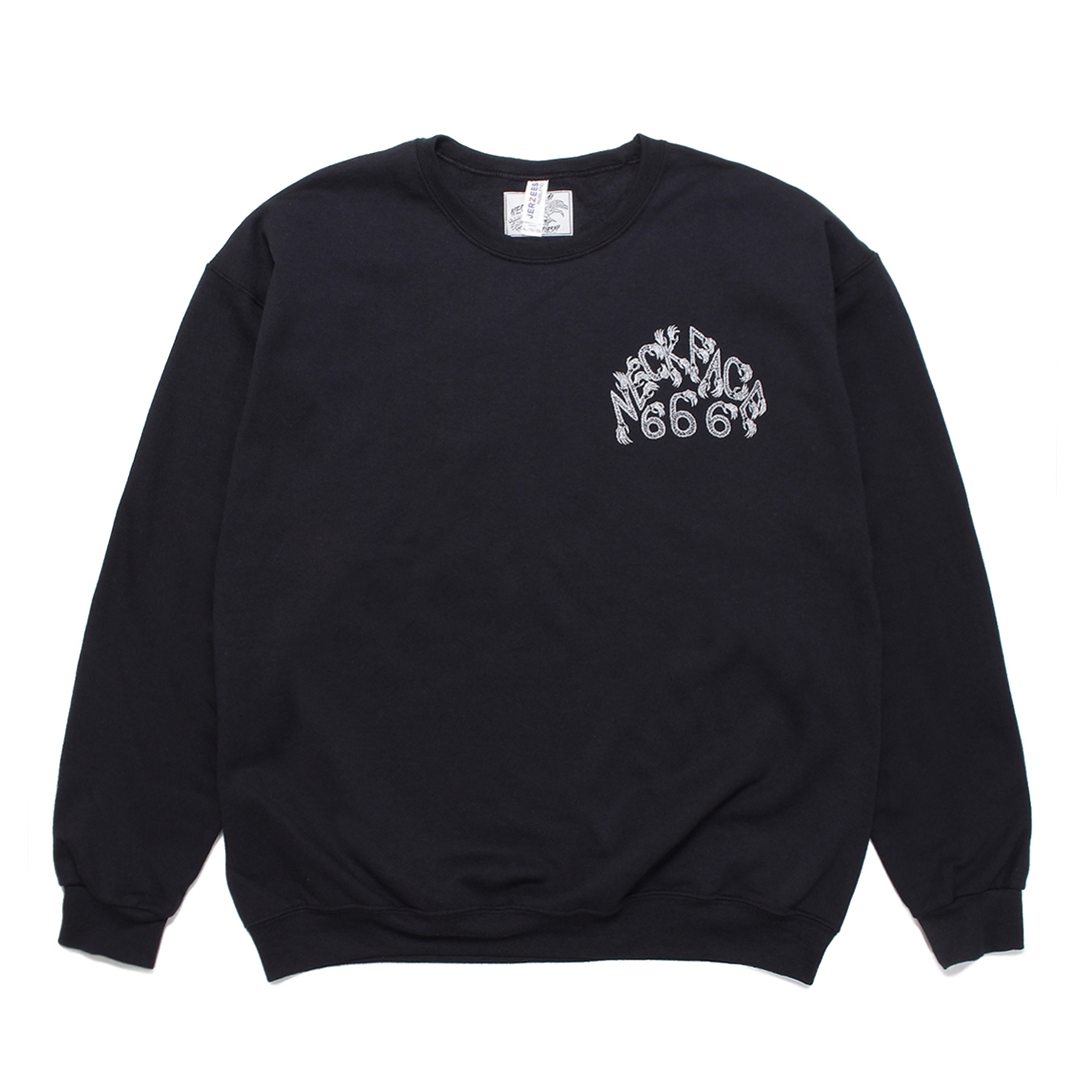 WACKO MARIA × JERZEES　スウェット　XL ブラック　プリント