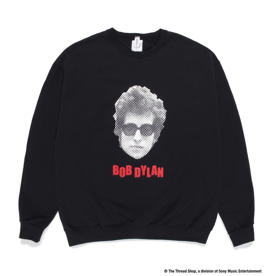 WACKO MARIA BOB DYLAN クルーネック　スウェット　 XL 黒