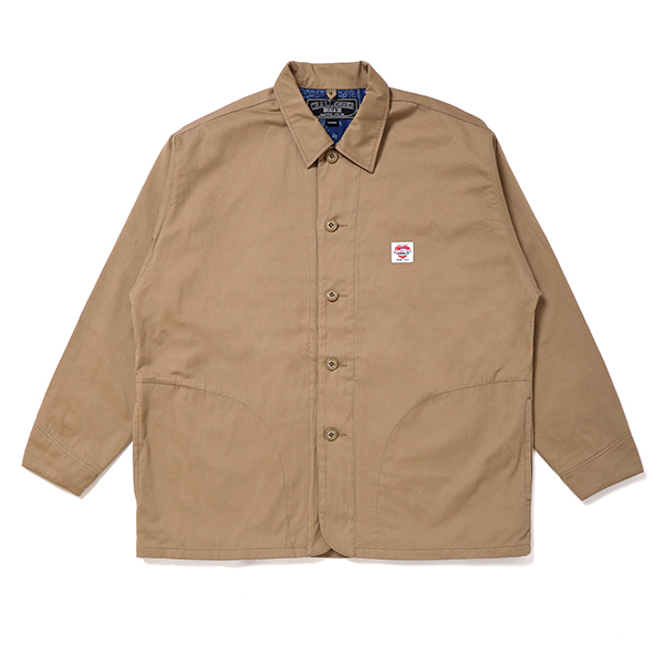 CHALLENGER/BANDANA LINING COVERALL（ベージュ）［カバーオール(裏地