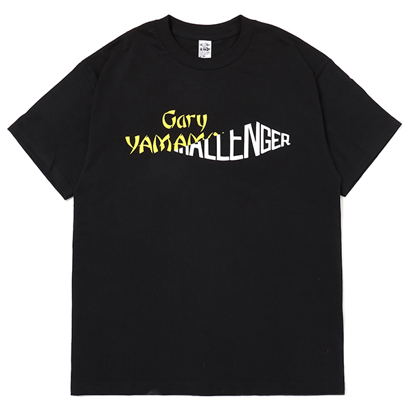 CHALLENGER/xGary YAMAMOTO MIX LOGO TEE（ブラック）［プリントT-22春