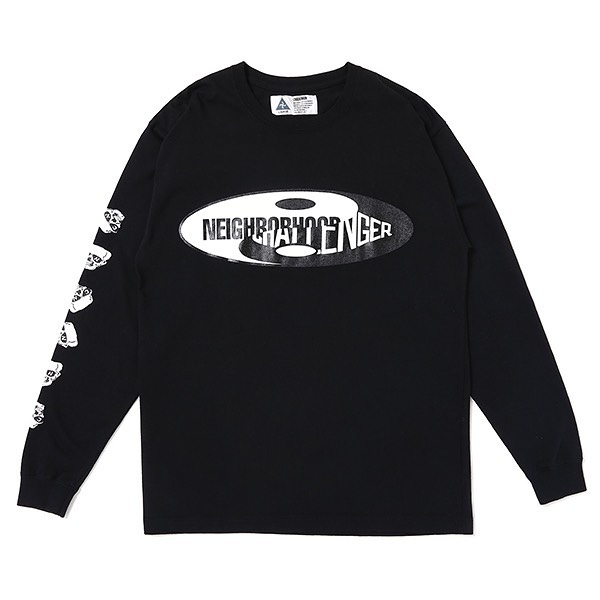 CHALLENGER/2021 MIX LOGO SKULL L/S TEE（ブラック）［プリント長袖T 