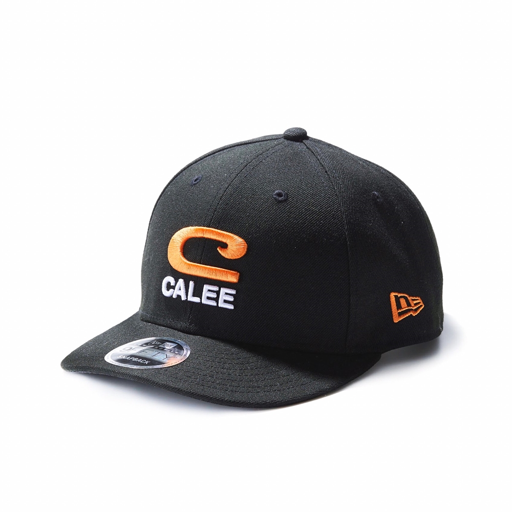 画像: CALEE/×NEW ERA CALEE LOGO BASEBALL CAP（ブラック）［B.Bキャップ-22春夏］