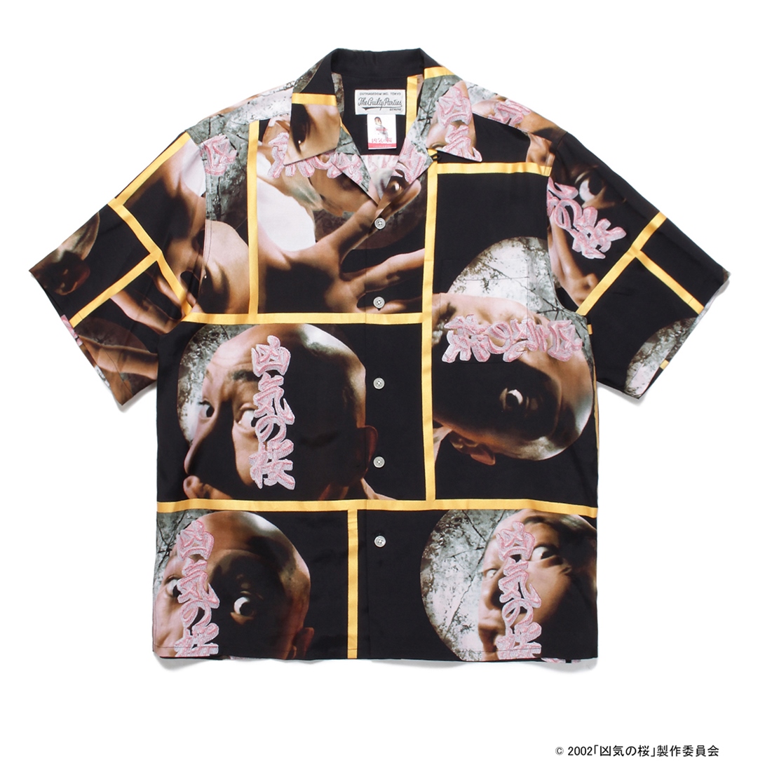 WACKO MARIA/凶気の桜 / HAWAIIAN SHIRT（TYPE-2）（ブラック ...