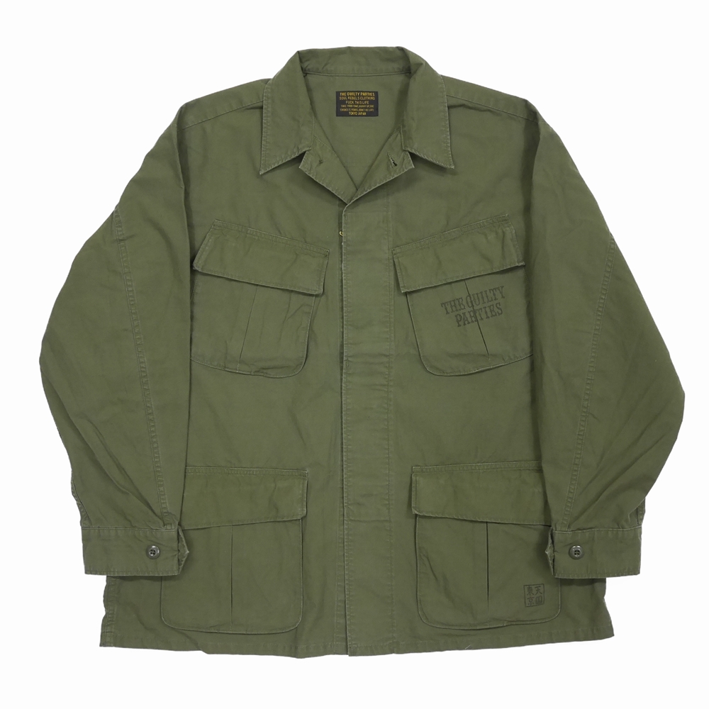 画像: WACKO MARIA/FATIGUE JACKET（KHAKI）［ファティーグJKT-22秋冬］