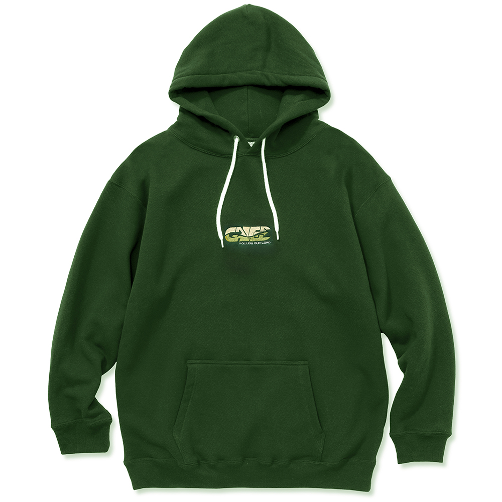 画像: CALEE/CALEE RC Logo pullover hoodie（グリーン）［プルオーバーパーカー-22春夏］