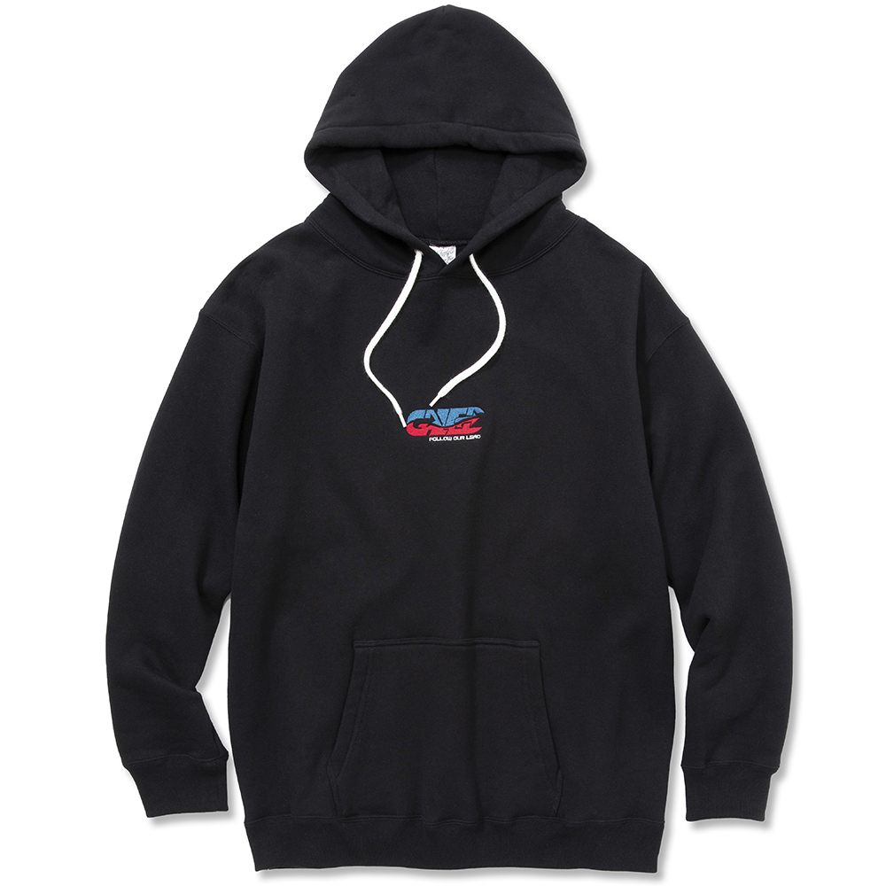 画像: CALEE/CALEE RC Logo pullover hoodie（ブラック）［プルオーバーパーカー-22春夏］