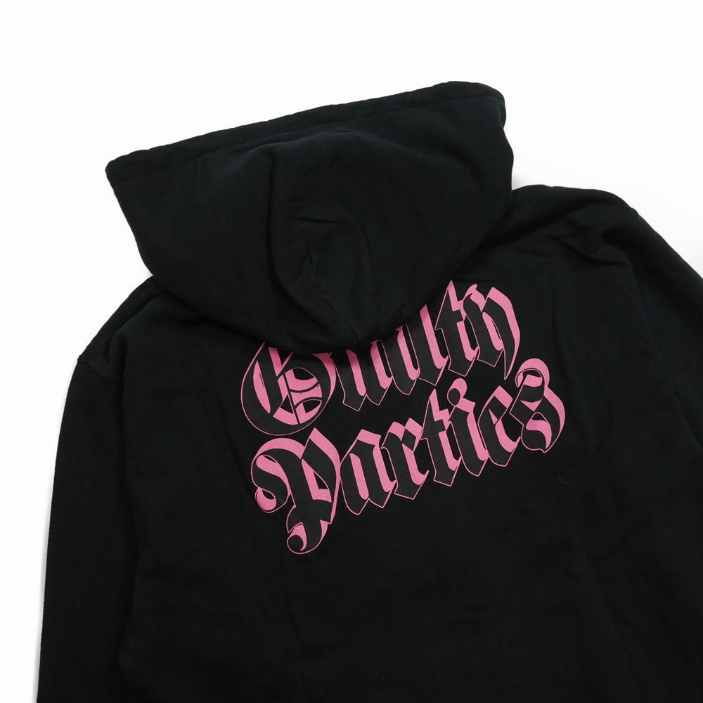 WACKO MARIA/FULL ZIP HOODED SWEAT SHIRT（ブラック）［ジップアップ 