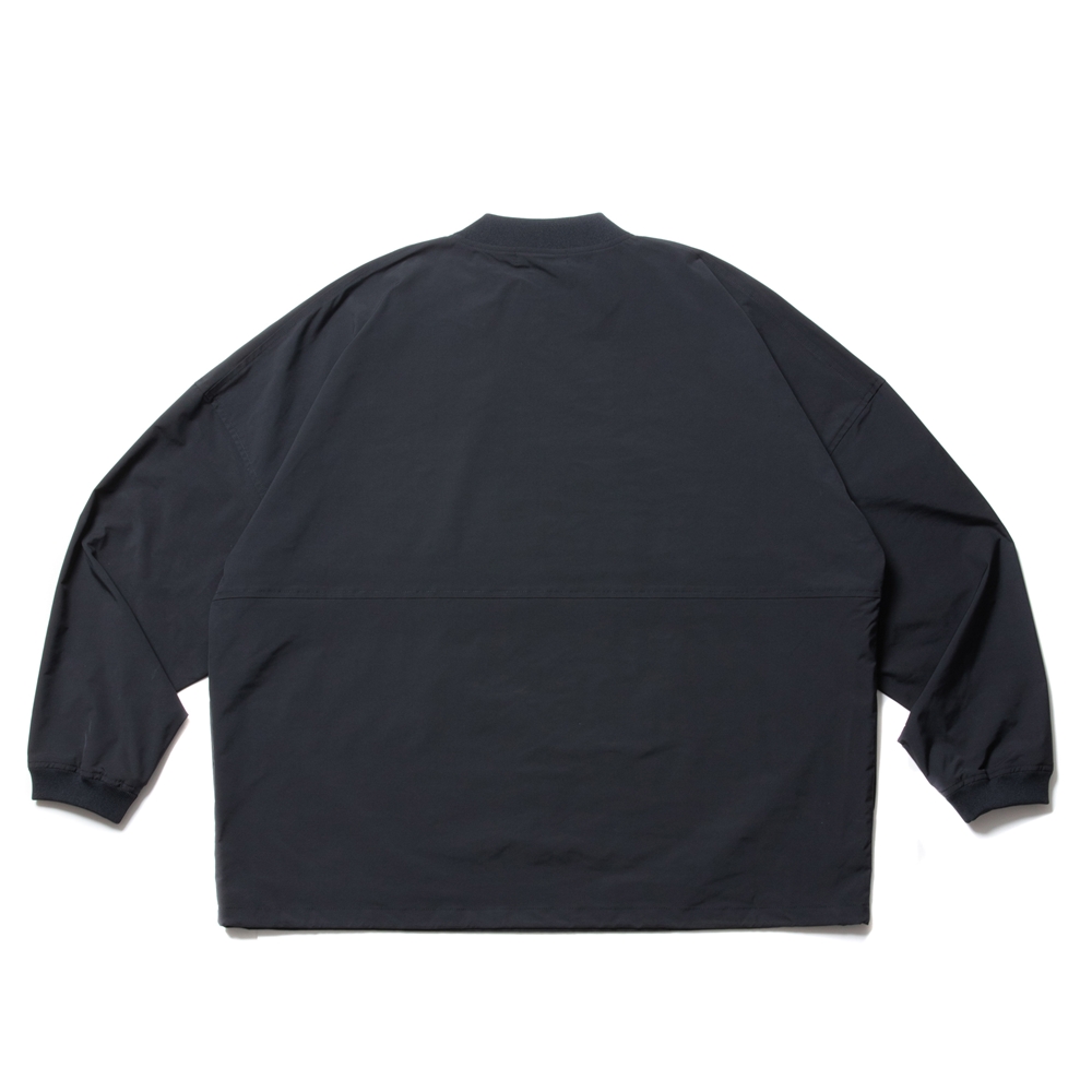 画像: COOTIE PRODUCTIONS/Polyester Taffeta Football L/S Tee（×Name.）（ブラック）［フットボールプルオーバー-22春夏］