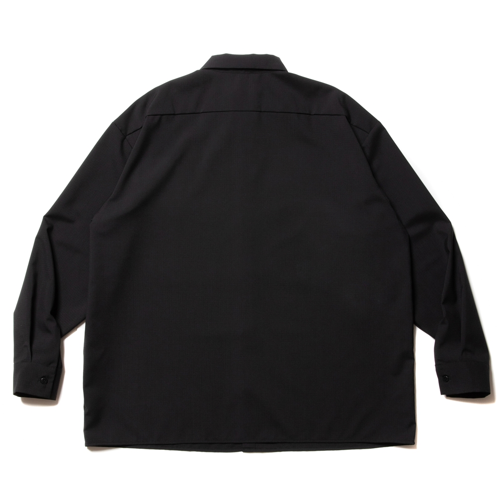 画像: COOTIE PRODUCTIONS/Ripstop Work Shirt（×Name.）（ブラック）［ワークシャツ-22春夏］