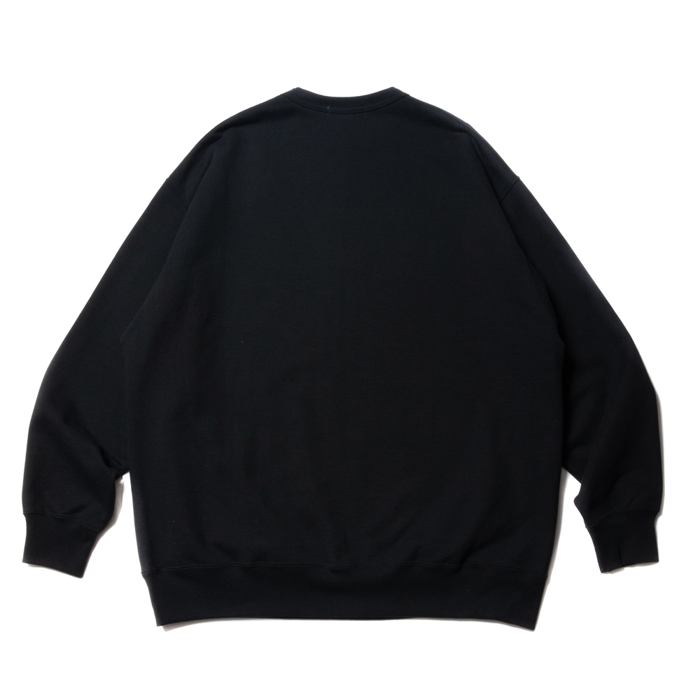 画像: COOTIE PRODUCTIONS/Plain Crewneck Sweatshirt（ブラック）［クルーネックスウェット-22春夏］