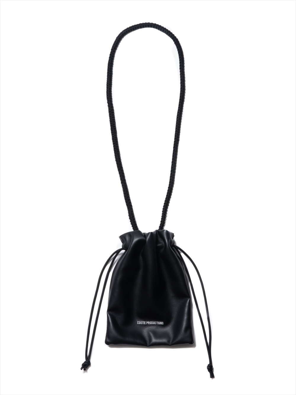 cootie LEATHER BUCKET BAG