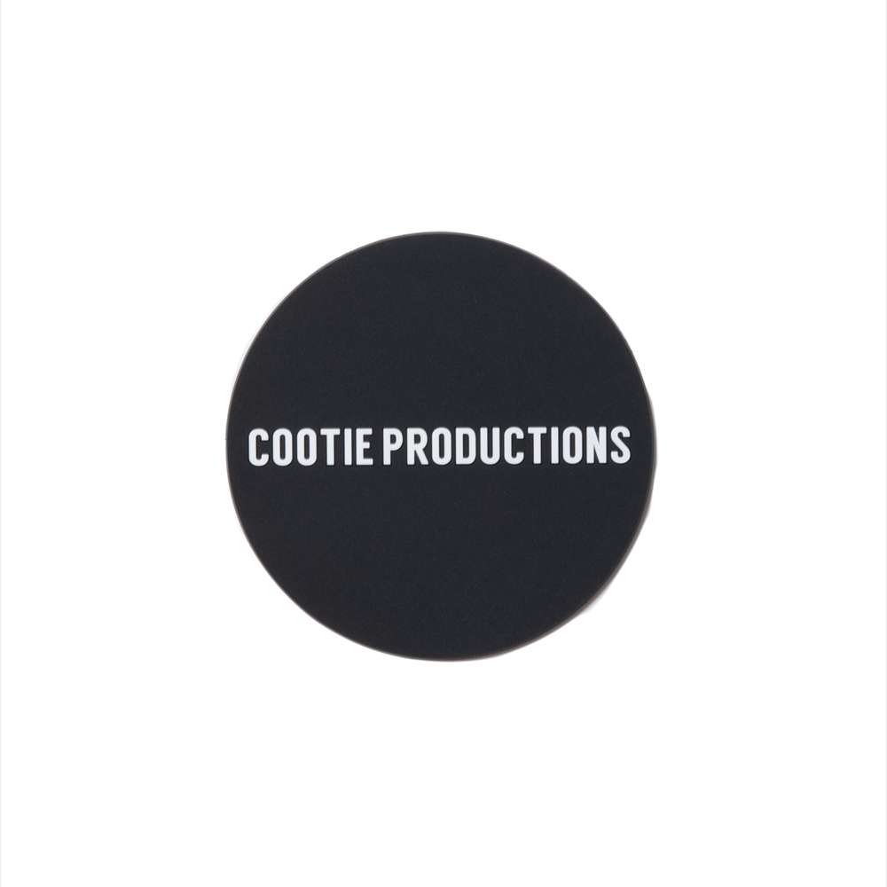 画像: COOTIE PRODUCTIONS/Coaster Set（ブラック&ホワイト）［コースター2枚セット-22春夏］