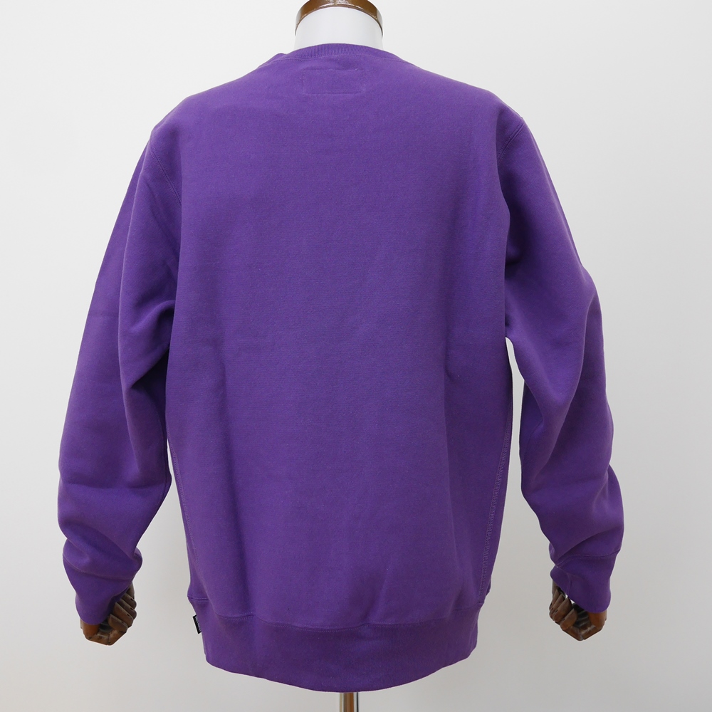 画像: WACKO MARIA/HEAVY WEIGHT CREW NECK SWEAT SHIRT（パープル）［クルーネックスウェット-22春夏］