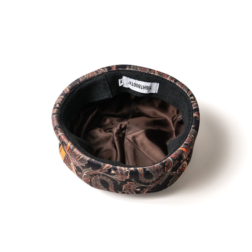 TIGHTBOOTH PAISLEY VELOR ROLL CAP