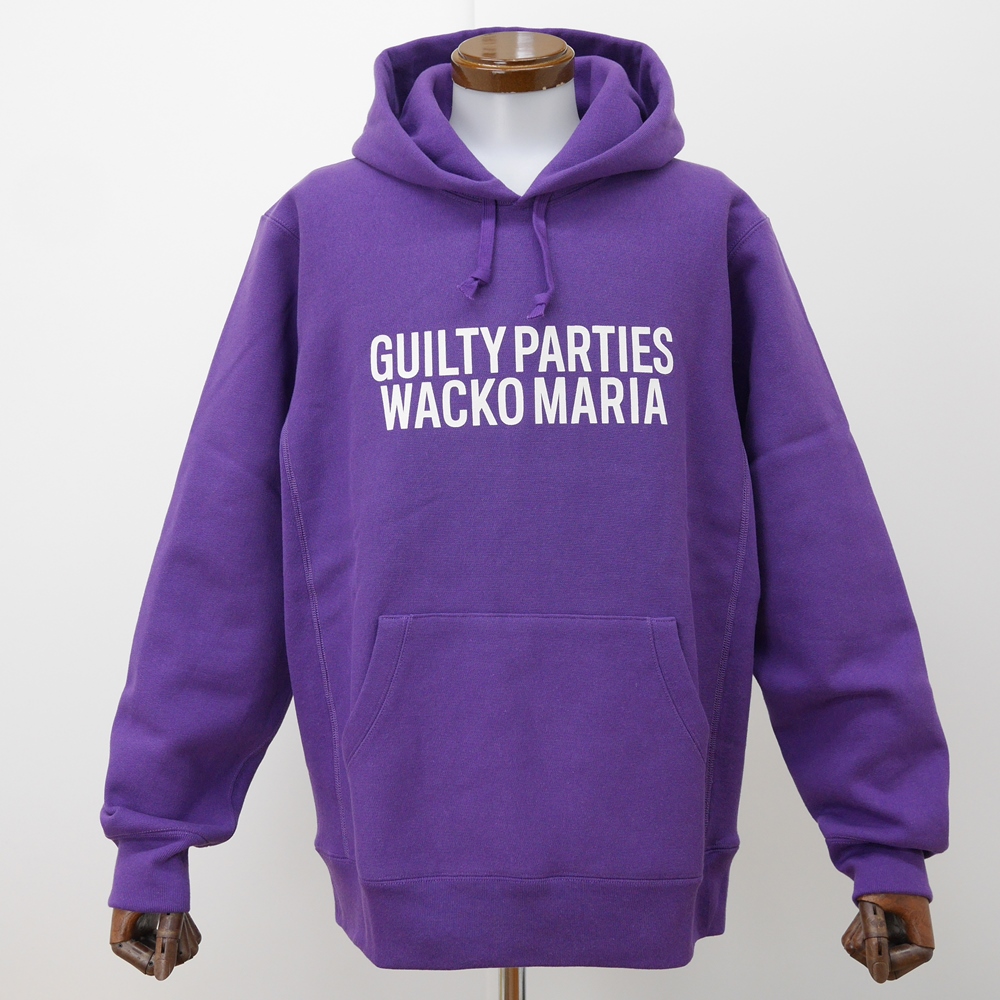 画像: WACKO MARIA/HEAVY WEIGHT PULLOVER HOODED SWEAT SHIRT（パープル）［プルオーバーパーカー-22春夏］