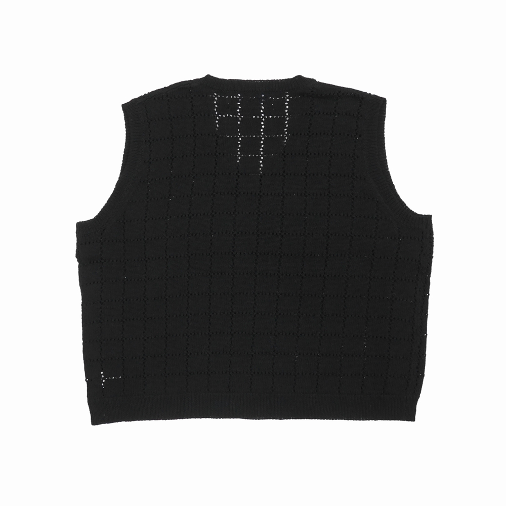 画像: DAIRIKU/"A.J." Knit Vest（ブラック） 【40%OFF】［ニットベスト-22春夏］