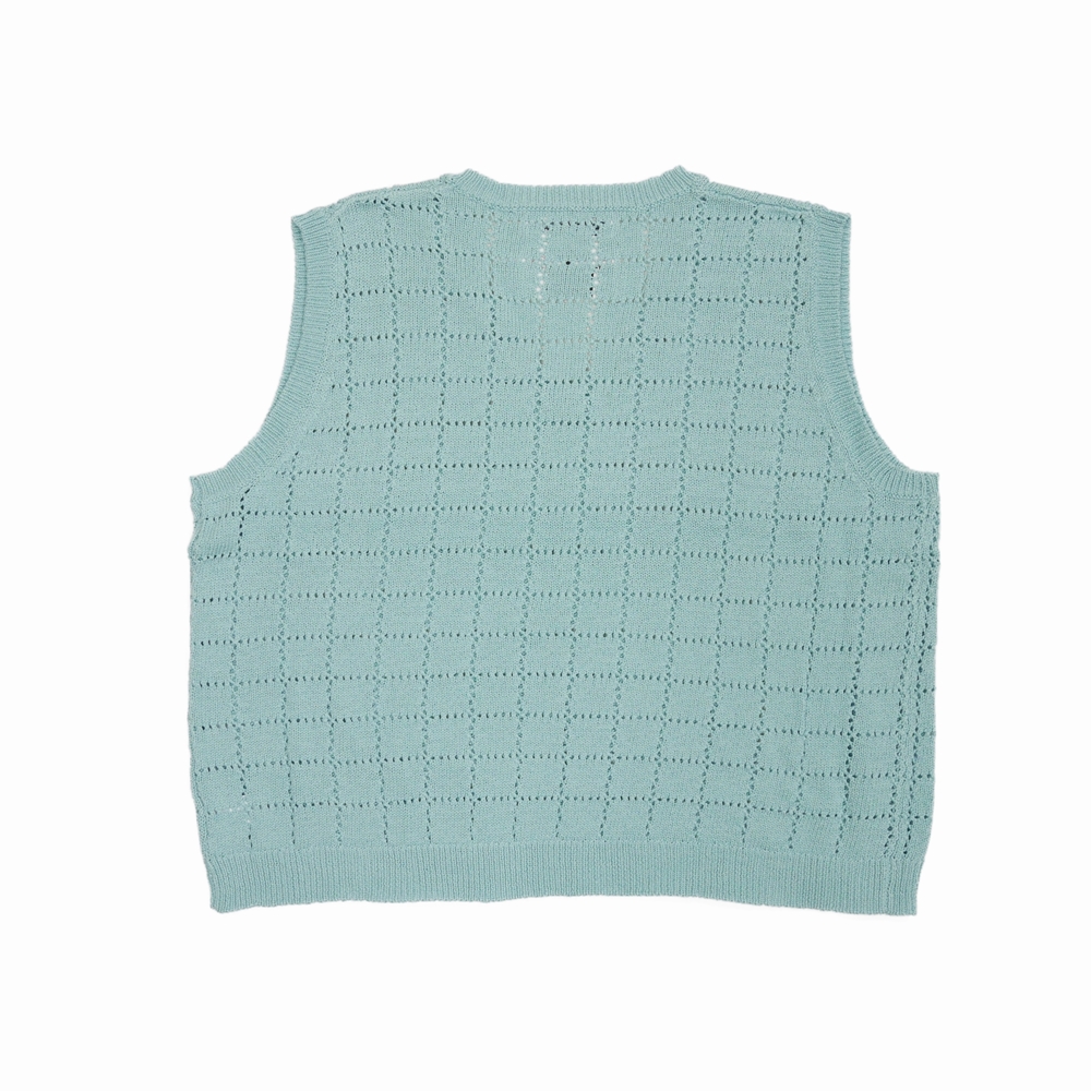 画像: DAIRIKU/"A.J." Knit Vest（ユースブルー） 【50%OFF】［ニットベスト-22春夏］