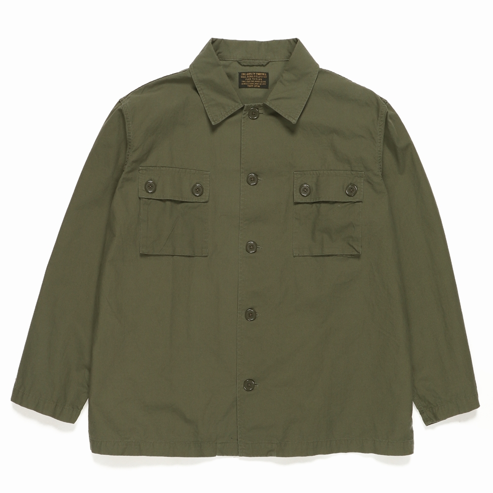 WACKO MARIA/ARMY SHIRT（カーキ）［アーミーシャツ-22春夏］ - JONAS