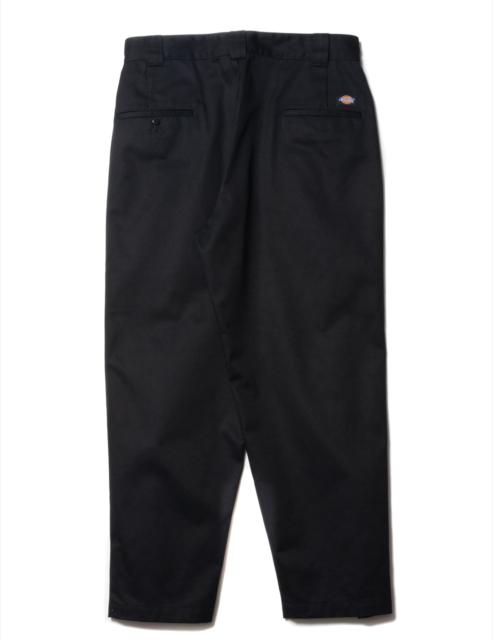 画像: COOTIE PRODUCTIONS/Raza 1 Tuck Trousers（×Dickies）（ブラック）［T/Cワンタックトラウザー-22春夏］