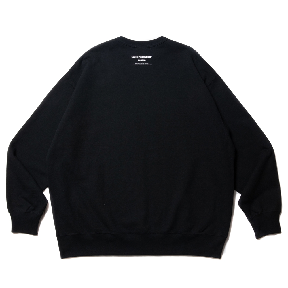 画像: COOTIE PRODUCTIONS/Print Crewneck Sweatshirt-5（×VARRIO）（ブラック）［クルーネックスウェット-22春夏］