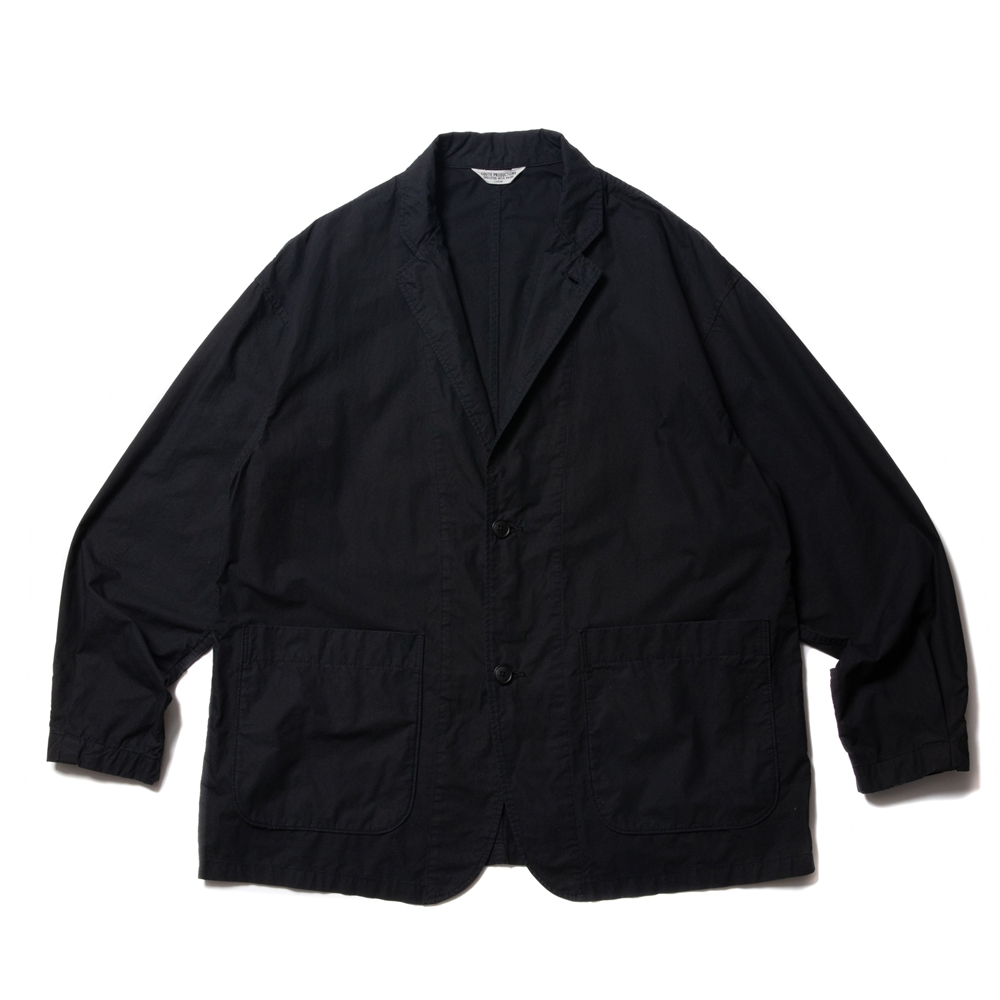 画像: COOTIE PRODUCTIONS/Garment Dyed Lapel Jacket（ブラック）［ラペルJKT-22春夏］