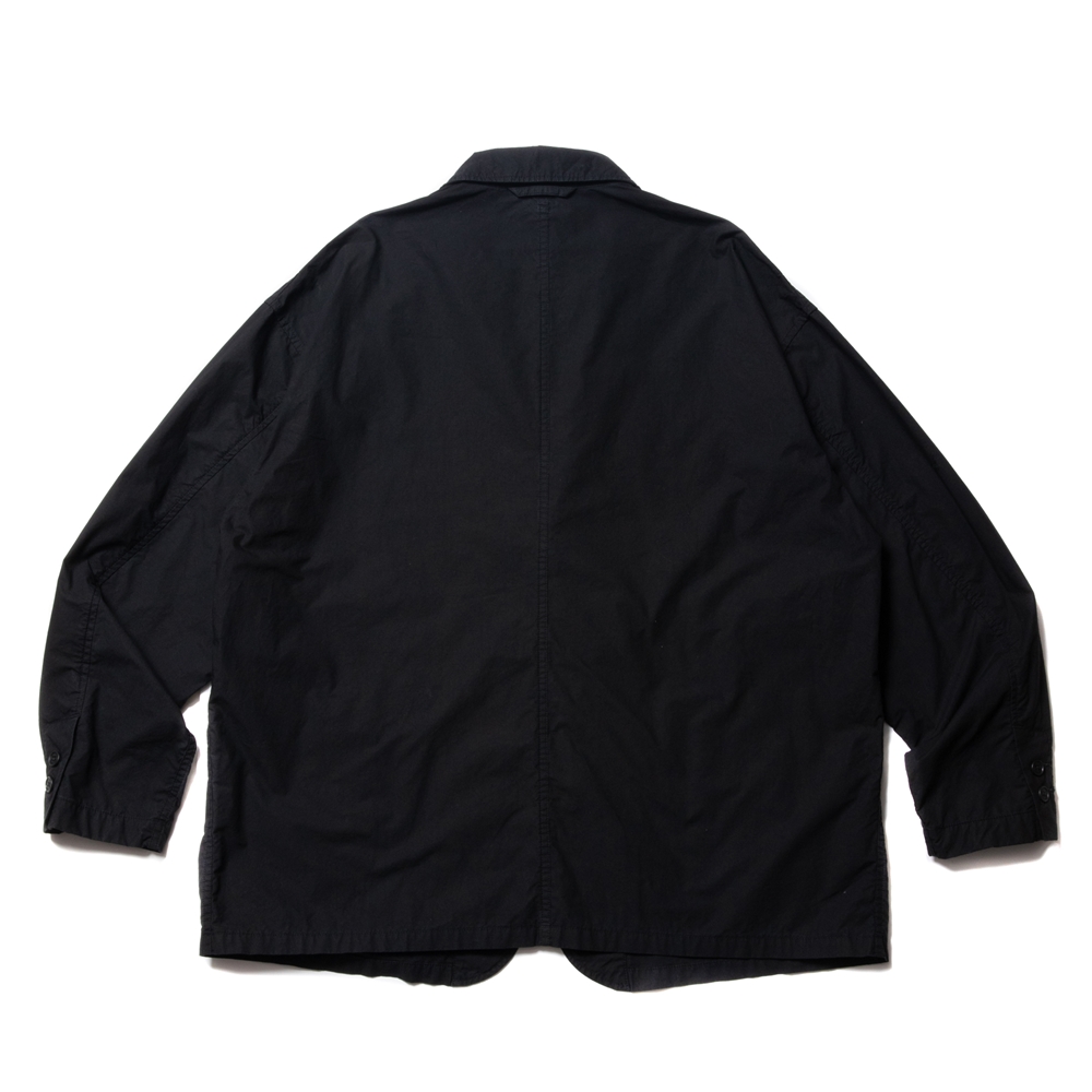 COOTIE PRODUCTIONS/Garment Dyed Lapel Jacket（ブラック）［ラペル 