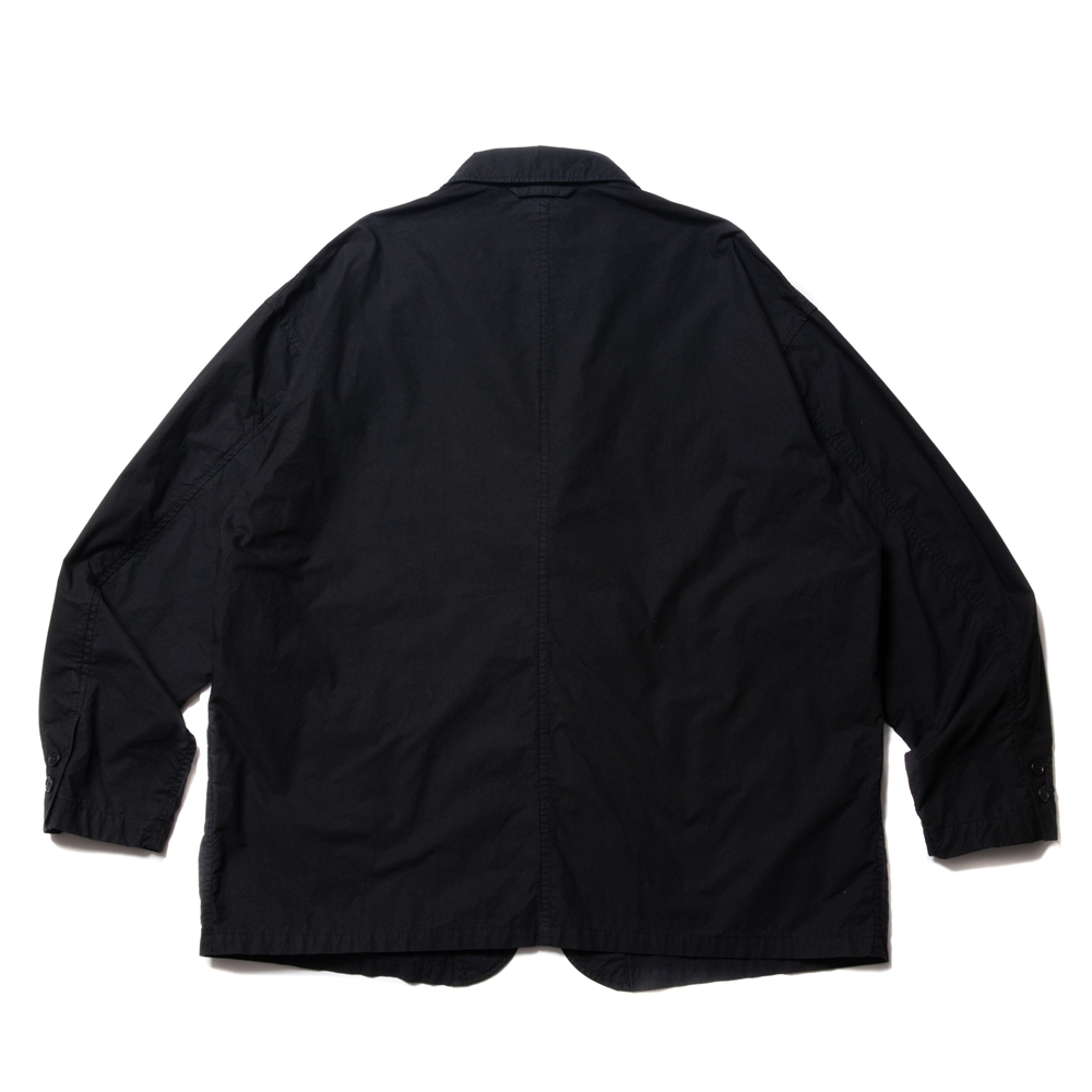 画像: COOTIE PRODUCTIONS/Garment Dyed Lapel Jacket（ブラック）［ラペルJKT-22春夏］