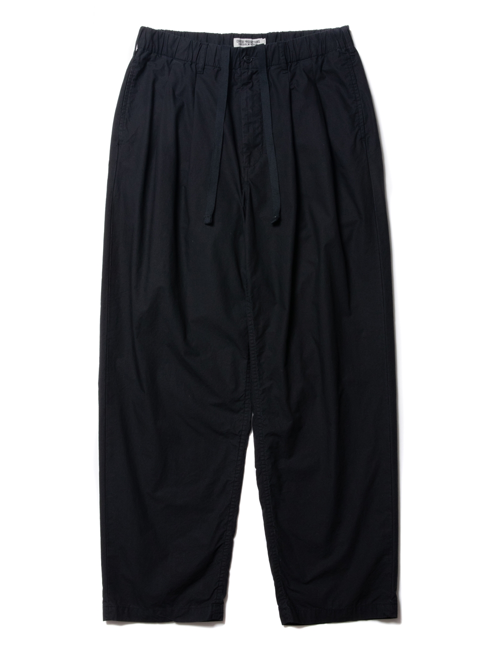 COOTIE PRODUCTIONS/Garment Dyed 2 Tuck Easy Pants(ブラック)[2
