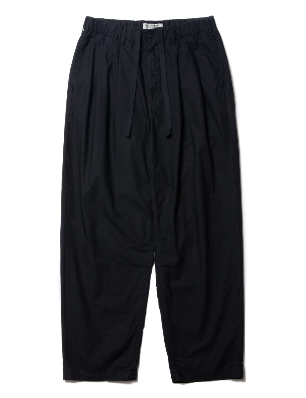 画像: COOTIE PRODUCTIONS/Garment Dyed 2 Tuck Easy Pants（ブラック）［2タックイージーパンツ-22春夏］