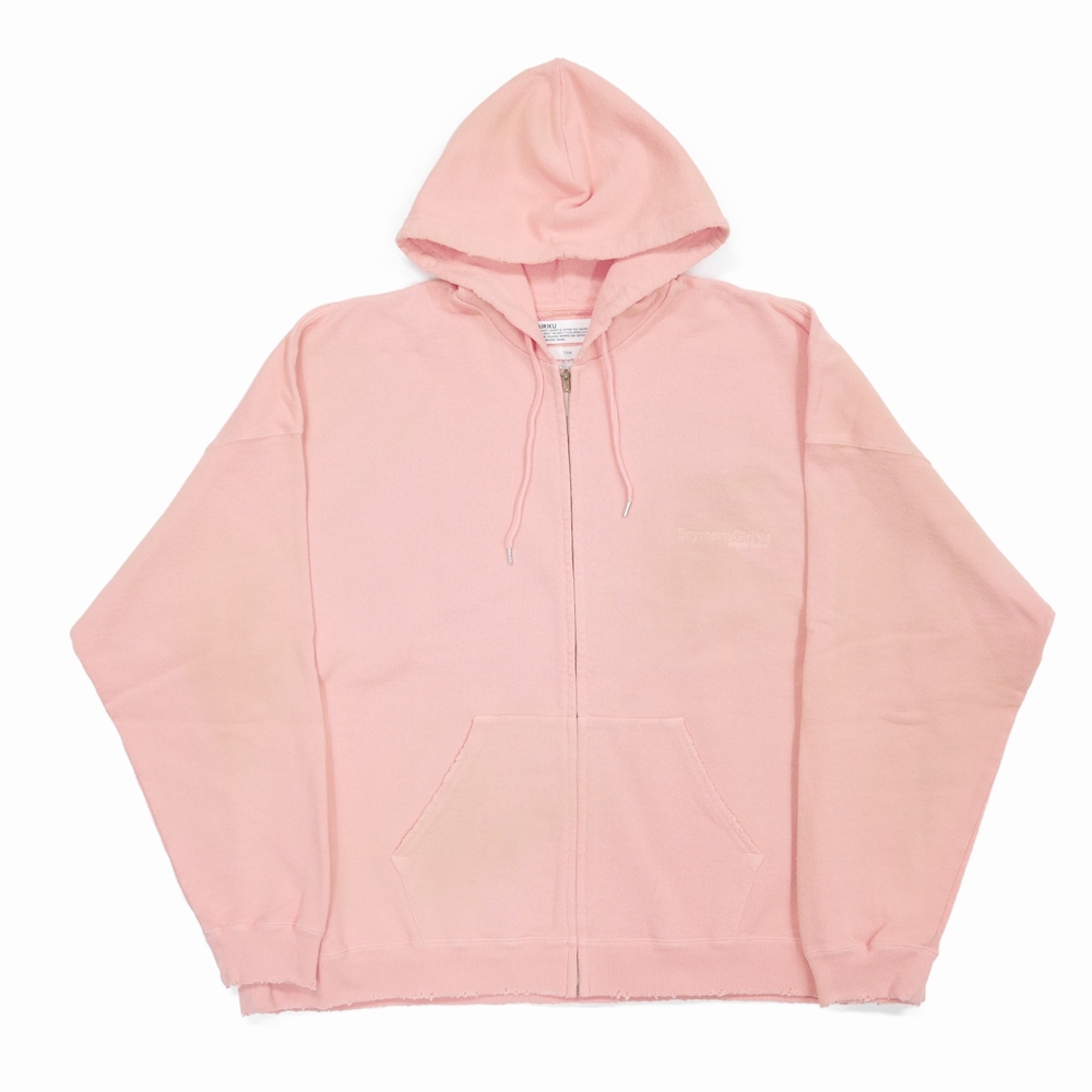 ダイリクdairiku Zip Up Hoodie ジップアップフーディ