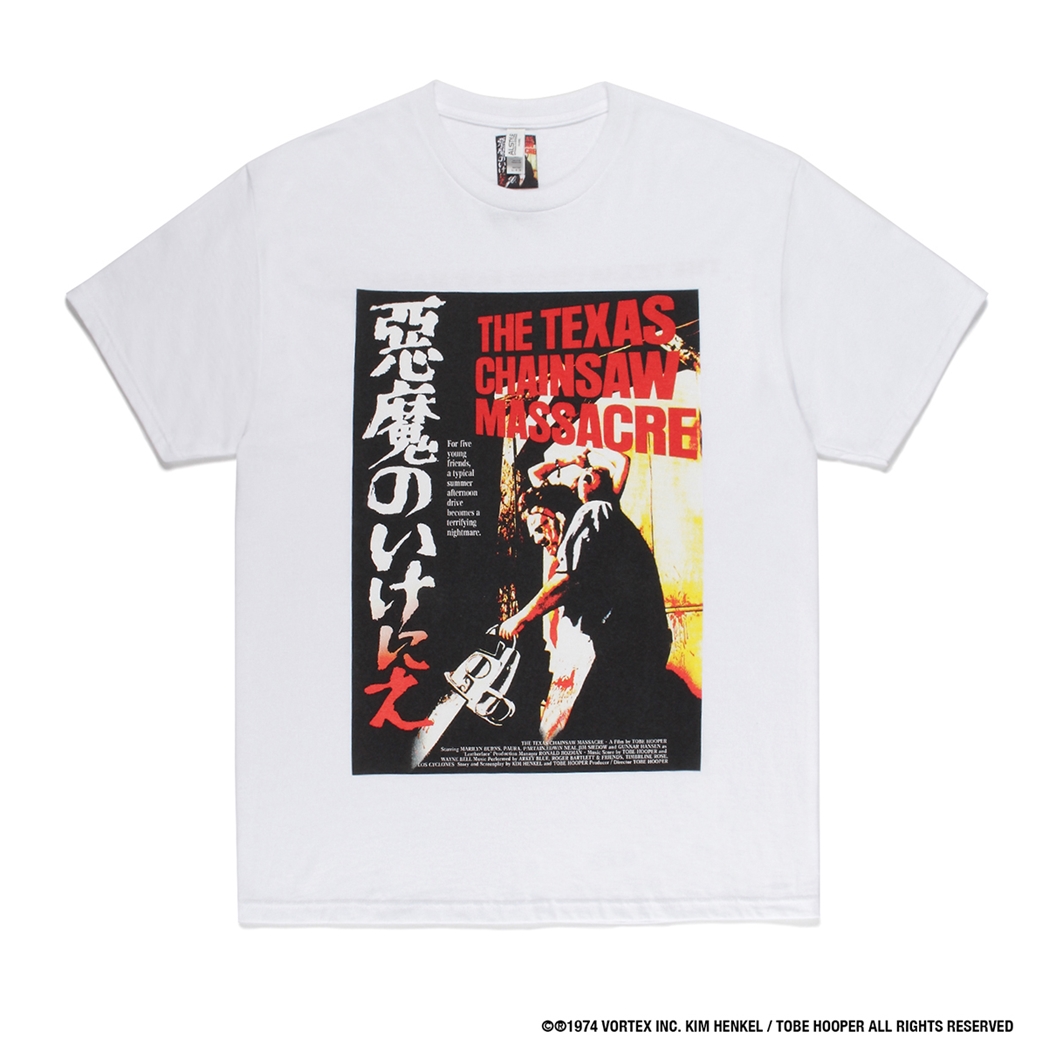 画像: WACKO MARIA/THE TEXAS CHAINSAW MASSACRE / T-SHIRT（TYPE-3）（ホワイト）［プリントT-22春夏］