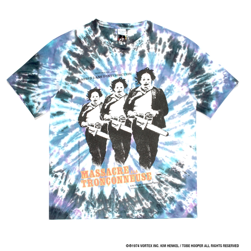 画像: WACKO MARIA/THE TEXAS CHAINSAW MASSACRE / TIE-DYE T-SHIRT（TYPE-2）（ワンカラー）［タイダイ染めT-22春夏］