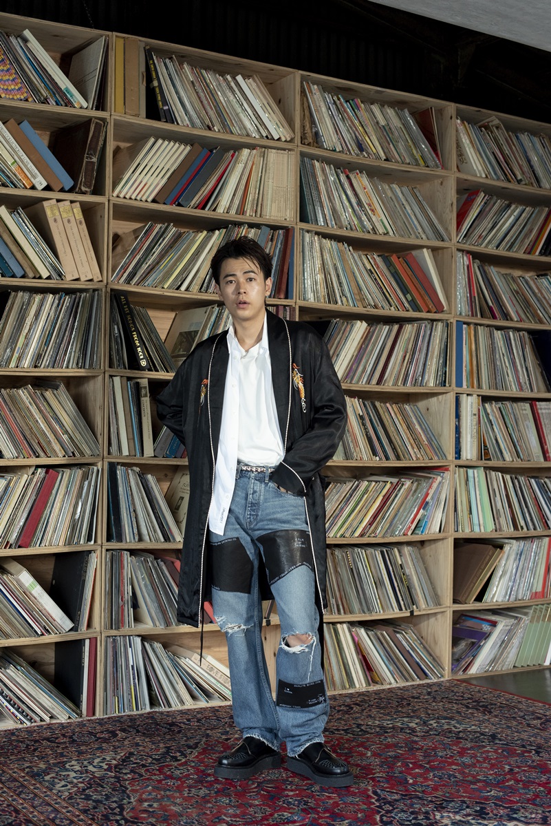 DAIRIKU/Painted & Leather Patch 