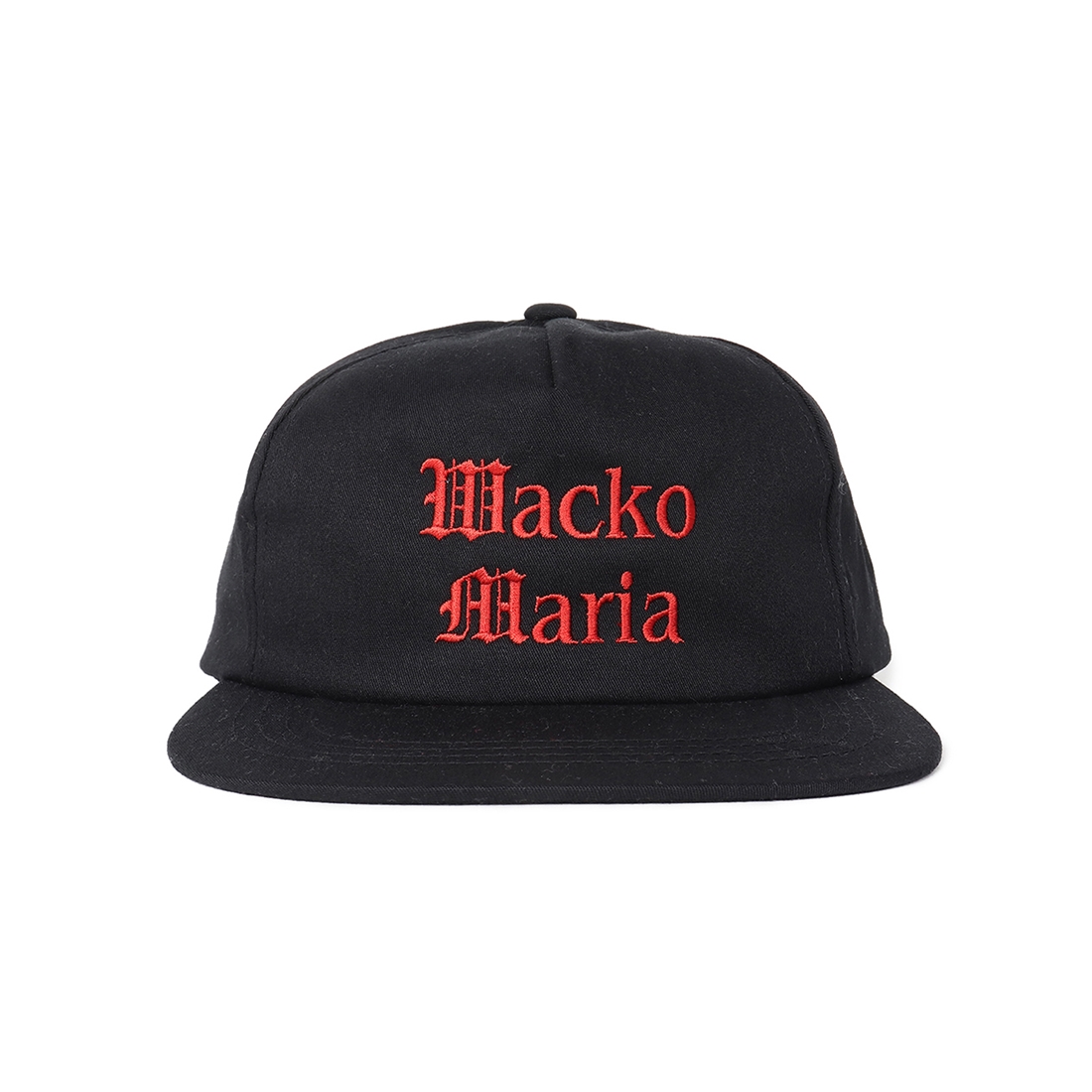 画像: WACKO MARIA/SNAPBACK CAP（TYPE-2）（ブラック）［スナップバックキャップ-22春夏］