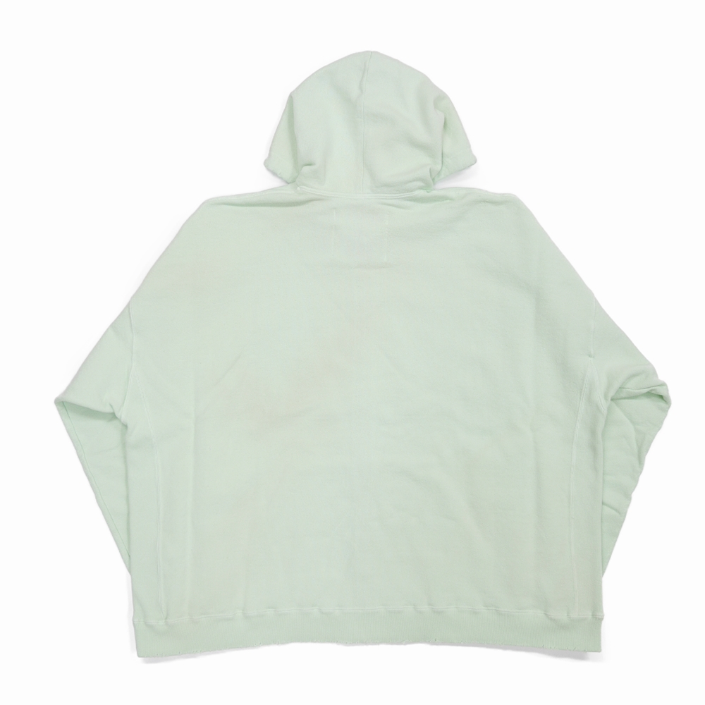 画像: DAIRIKU/"BoymeetsGirl" Cut off Hoodie（ミント） 【50%OFF】［カットオフフーディー-22春夏］