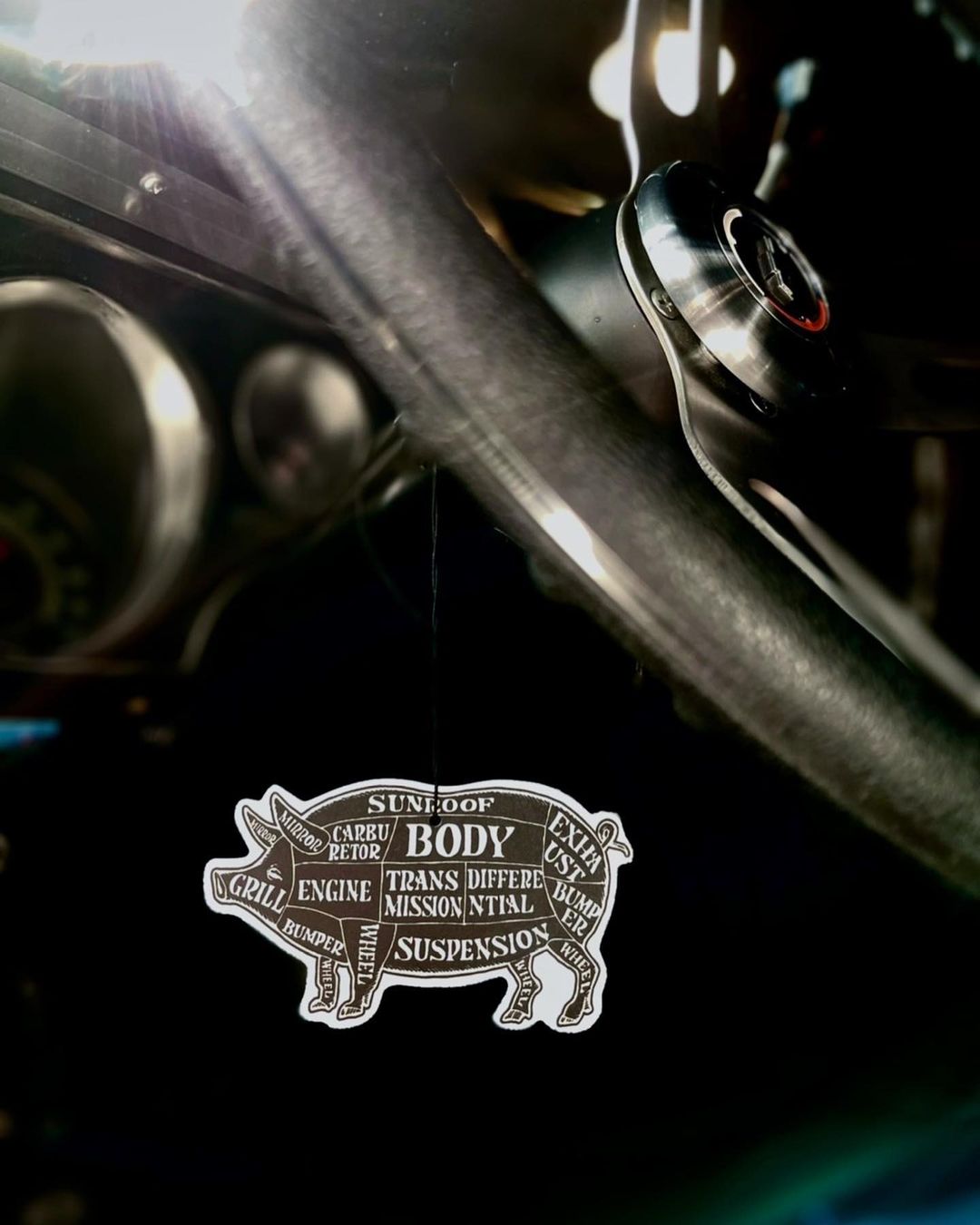 画像: PORKCHOP/AIR FRESHENER（BLACK CHERRY BOMB）［エアフレッシュナー-25春夏］