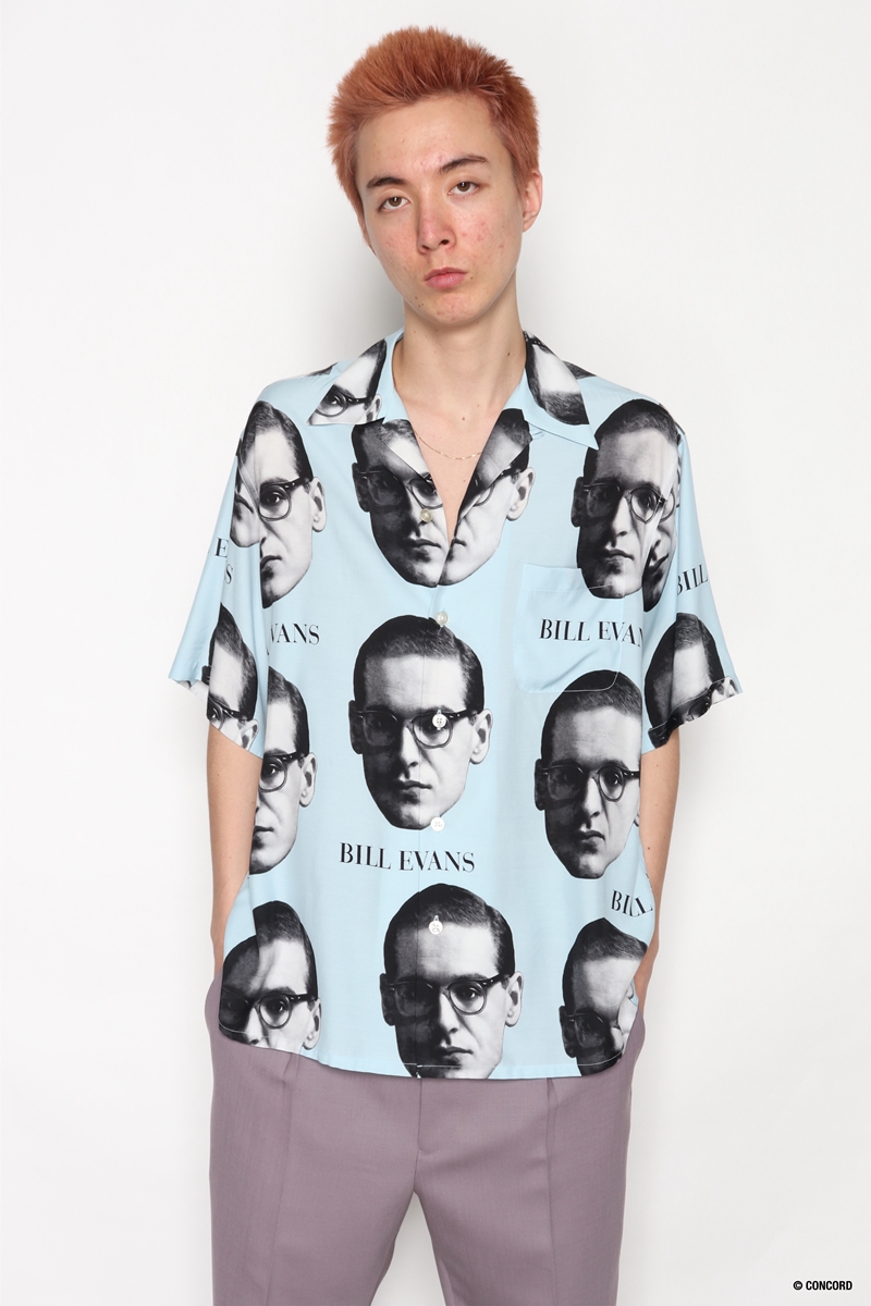 WACKO MARIA/BILL EVANS / HAWAIIAN SHIRT S/S（TYPE-2）（ライト 