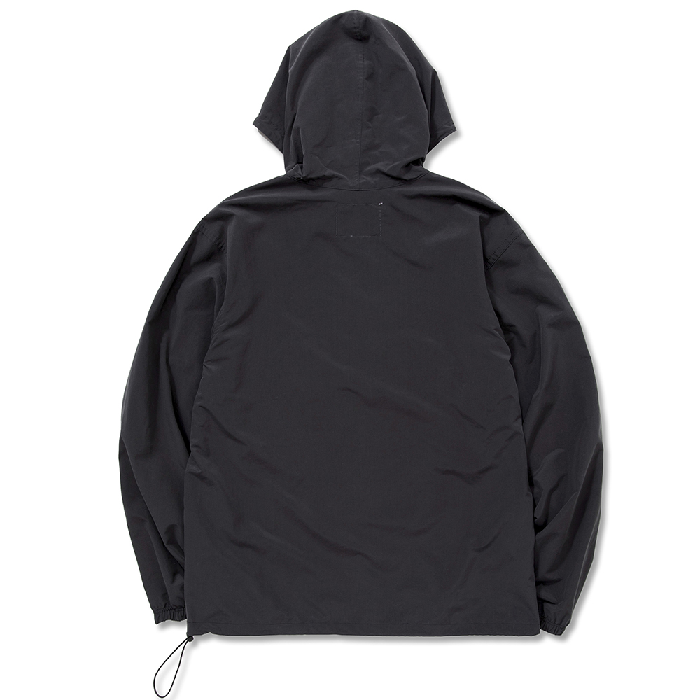 画像: CALEE/Peach skin nylon calee logo anorak parka（ブラック） 【30%OFF】［ナイロンアノラックパーカー-22春夏］