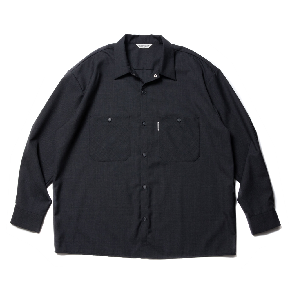 画像: COOTIE PRODUCTIONS/Glen Check T/W Work L/S Shirt（グレンチェック）［T/Wワークシャツ-22春夏］