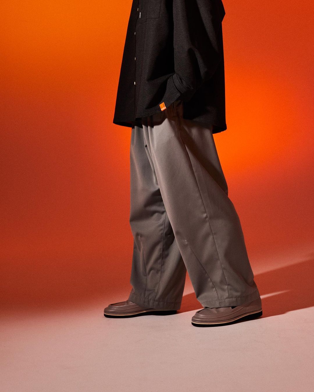 【紐付き】 tightbooth SSバギースラックス baggy slacks